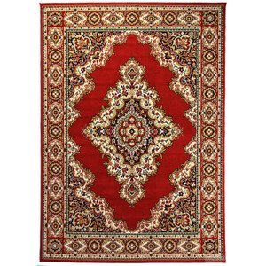Sintelon doo Kusový koberec PRACTICA 58/CMC, Červená, Vícebarevné (Rozměr: 300 x 400 cm)