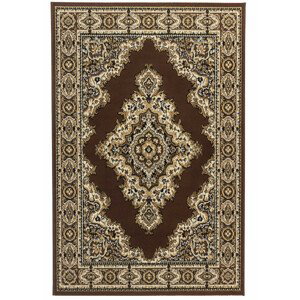 Sintelon doo Kusový koberec PRACTICA 58/DMD, Hnědá, Vícebarevné (Rozměr: 200 x 300 cm)