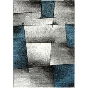 Ayyildiz Hali GmbH Kusový koberec HAWAII 1720 Turkis, Šedá, Vícebarevné (Rozměr: 80 x 150 cm)