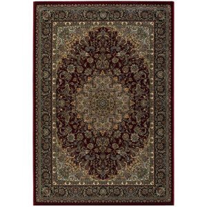 Oriental Weavers International Kusový koberec RAZIA 5503/ET2R, Červená, Vícebarevné (Rozměr: 160 x 235 cm)