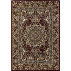 Oriental Weavers International Kusový koberec RAZIA 5501/ET2R, Červená, Vícebarevné (Rozměr: 200 x 285 cm)