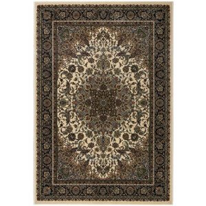 Oriental Weavers International Kusový koberec RAZIA 5503/ET2W, Hnědá, Vícebarevné (Rozměr: 133 x 190 cm)