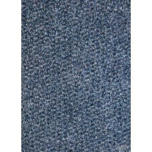 BFS Europe NV Metrážový koberec PICCOLO 539, šíře role 400 cm, Modrá, role 4m