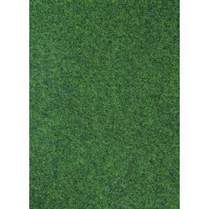 VEBE Floorcoverings b.v. Umělá tráva GREEN-VE 20 s nopy, šíře role 133 cm, Zelená (Šířka role: 1.33 m)