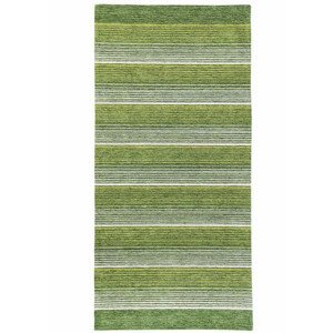 Oriental Weavers International Koupelnová předložka LAOS (Gobelin) 140/999X, Zelená (Rozměr: 75 x 160 cm)