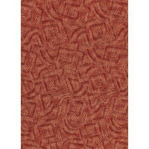 Division PA Metrážový koberec BELLA/ MARBELLA 64, šíře role 400 cm, Červená (Šířka role: 4 m)