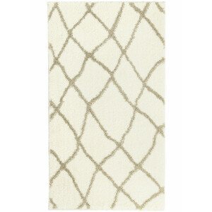 Oriental Weavers International Kusový koberec NANO SHAG 5505/GY6W, Béžová, Vícebarevné (Rozměr: 67 x 120 cm)