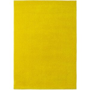 BO-MA Trading Int. s.r.o. Kusový koberec SPRING yellow, Žlutá (Rozměr: 60 x 110 cm)