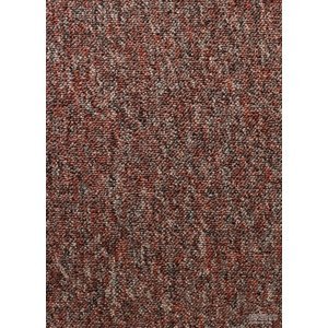 BETAP Tufting Steénwijk BV Metrážový koberec IMAGO 38, šíře role 400 cm, Červená, Vícebarevné, role 4m