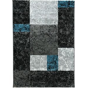 Ayyildiz Hali GmbH Kusový koberec HAWAII 1330 Turkis, Šedá, Vícebarevné (Rozměr: 120 x 170 cm)