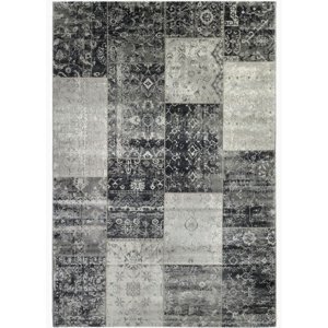 Osta Carpets NV Kusový koberec VELVET 3106/920, Šedá, Vícebarevné