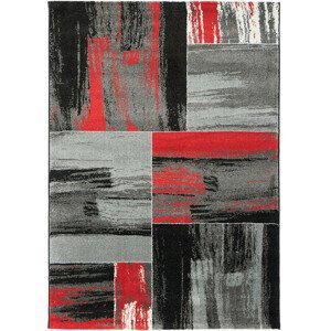 Ayyildiz Hali GmbH Kusový koberec HAWAII 1350 Red, Červená, Vícebarevné (Rozměr: 133 x 190 cm)