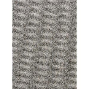 Division PA Metrážový koberec RE-TWEED 34, šíře role 400 cm, Šedá, Vícebarevné, role 4m