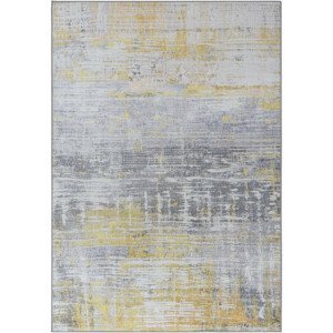 BO-MA Trading Int. s.r.o. Kusový koberec NATALI 030, Žlutá, Vícebarevné (Rozměr: 120 x 170 cm)