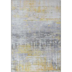 BO-MA Trading Int. s.r.o. Kusový koberec NATALI 030, Žlutá, Vícebarevné (Rozměr: 80 x 150 cm)