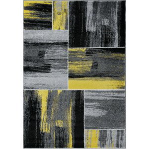Ayyildiz Hali GmbH Kusový koberec HAWAII 1350 Yellow, Žlutá, Vícebarevné (Rozměr: 80 x 150 cm)