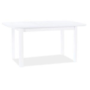 Jídelní stůl rozkládací DIEGO II 120x68 bílá mat
