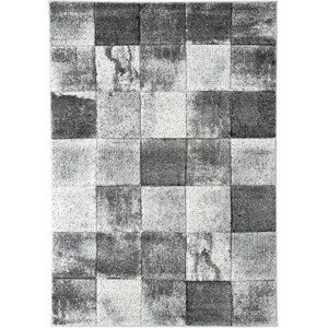 Ayyildiz Hali GmbH Kusový koberec ALORA A1055 Cooper, Šedá, Vícebarevné (Rozměr: 120 x 170 cm)