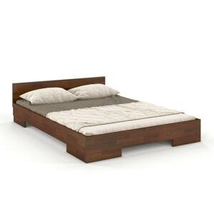 Dřevěná postel Skandica SPECTRUM Niskie, borovice (Rozměr: 120x200 cm, Barva: Ořech)