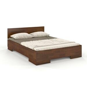 Dřevěná postel Skandica SPECTRUM Maxi, borovice (Rozměr: 160x200 cm, Barva: Ořech)