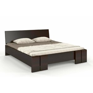 Dřevěná postel Skandica VESTRE Maxi, borovice (Rozměr: 180x200 cm, Barva: Palisander)