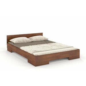 Dřevěná postel Skandica SPECTRUM Niskie, buk (Rozměr: 140x200 cm, Barva: Ořech)