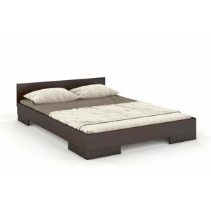 Dřevěná postel Skandica SPECTRUM Long, delší o 20cm, buk (Rozměr: 180x220 cm, Barva: Palisander)