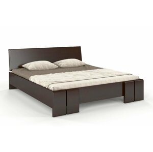 Dřevěná postel s úložným prostorem Skandica VESTRE Maxi & ST, buk (Barva: Palisander, Rozměr: 120x200 cm)