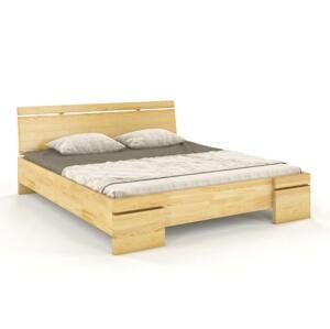 Dřevěná postel Skandica SPARTA Maxi, borovice (Rozměr: 120x200 cm, Barva: Přírodní)