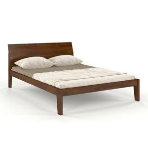 Dřevěná postel Skandica AGAVA, borovice (Rozměr: 160x200 cm, Barva: Ořech)