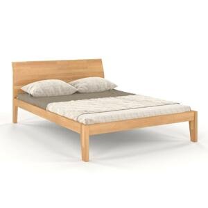Dřevěná postel Skandica AGAVA, buk (Rozměr: 200x200 cm, Barva: Přírodní)