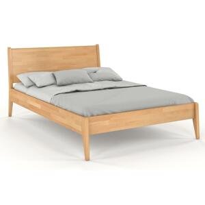 Dřevěná postel Radom, buk (Rozměr: 120x200 cm, Barva: Přírodní)