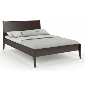 Dřevěná postel Radom, buk (Rozměr: 120x200 cm, Barva: Palisander)