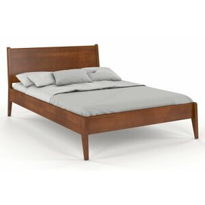 Dřevěná postel Radom, buk (Rozměr: 120x200 cm, Barva: Ořech)