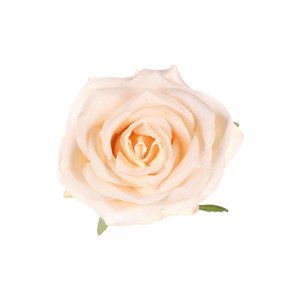 Růže, barva krémová. Květina umělá vazbová. Cena za balení 12 ks KUM3311-CRM