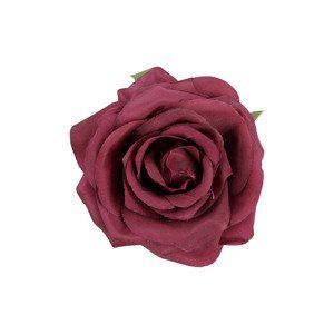 Růže, barva tmavě červená,květina umělá vazbová. Cena za balení 12 ks KUM3311-DRED