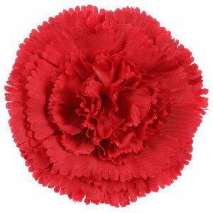 Karafiát, barva červená. Květina umělá vazbová. Cena za balení 12 ks KUM3420-RED