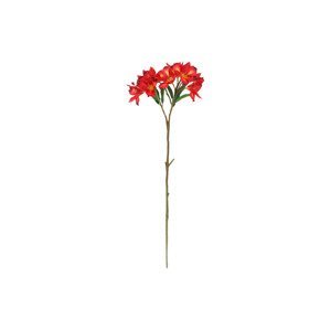 Alstromeria, barva červeno-žlutá. Květina umělá. UKK-052