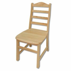 Dřevěná jídelní židle KT109, borovice (Barva dřeva: Dub)