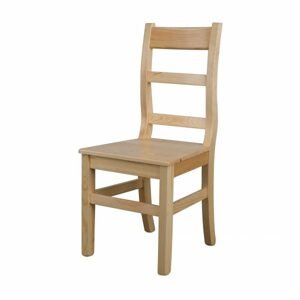 Dřevěná jídelní židle KT114, borovice (Barva dřeva: Dub)