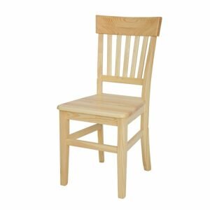 Dřevěná jídelní židle KT119, borovice (Barva dřeva: Šedá)