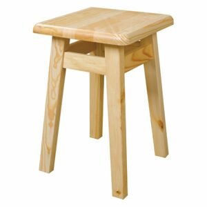 Dřevěná stolička KT248, v45, borovice (Barva dřeva: Surová (bez moření))