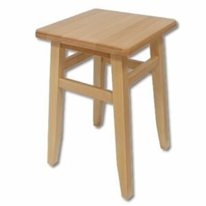 Dřevěná stolička KT249, v45, buk (Barva dřeva: Šedá)