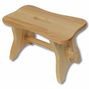 Dřevěná stolička KT256, v25, borovice (Barva dřeva: Šedá)