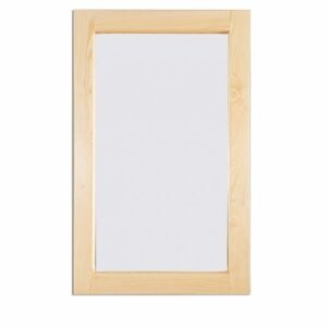 Zrcadlo LA114, 50x80, borovice (Barva dřeva: Přírodní (lakovaná))