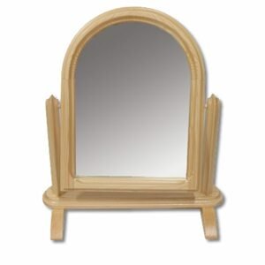 Zrcadlo LT104, 50x60x20, borovice (Barva dřeva: Ořech)