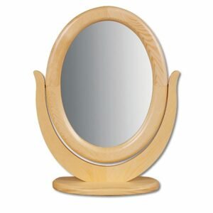Zrcadlo LT105, 40x50x15, borovice (Barva dřeva: Ořech)
