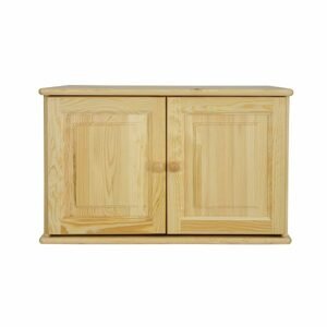 Nástavba na šatní skříň SF143, 80x50x60, borovice (Barva dřeva: Přírodní (lakovaná))