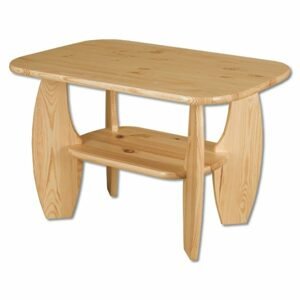 Konferenční stůl ST114, 92x60x67, borovice (Barva dřeva: Olše)