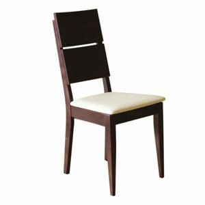 Čalouněná jídelní židle KT173, buk (Barva dřeva: Rustikal, Potah: Toptextil)